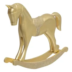 Atmosphera Wood Rocking Horse (32 x 6.5 x 35 cm)