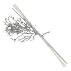 Atmosphera White Branch Diffuser (100 ml, Silver)