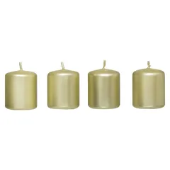 شمعة بارافين أتموسفيرا (ذهبي، 4 قطع، 172 سم)