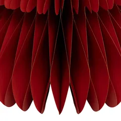 Atmosphera Paper Festive Tree (Red, 60 x 60 x 90 cm)