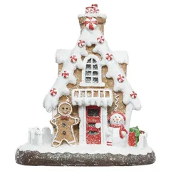 ديكور بيت الزنجبيل بوليريسين أتموسفيرا (26 × 20 × 28 سم)