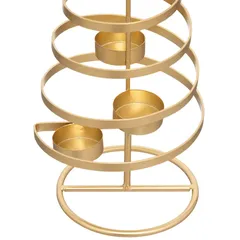 Atmosphera Tree Candle Holder (40.5 cm, Gold)