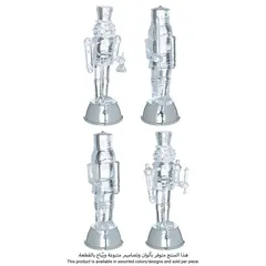 Atmosphera Nutcracker Light-up Decor (5 x 14.5 cm, Transparent)