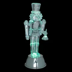 Atmosphera Nutcracker Light-up Decor (5 x 14.5 cm, Transparent)