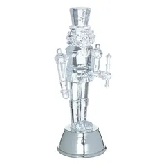 Atmosphera Nutcracker Light-up Decor (5 x 14.5 cm, Transparent)