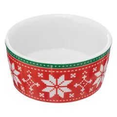 Atmosphera Christmas Pattern Bamboo Aperitif Set (3 Pc.)