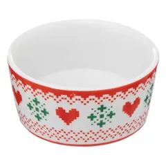 Atmosphera Christmas Pattern Bamboo Aperitif Set (3 Pc.)