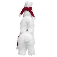 Atmosphera Bear Pyramid with Scarf Decor (43 cm)