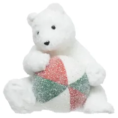 ديكور احتفالي الدب والكرة أتموسفيرا (30 سم)