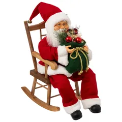 Atmosphera Santa Halpa on Chair Decorative Plush  (40 cm)