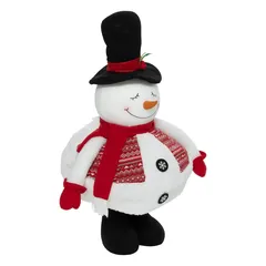 Atmosphera Extendable Snowman Decorative Plush (110 cm)