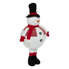 Atmosphera Extendable Snowman Decorative Plush (110 cm)