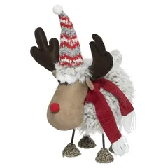 Atmosphera Round Deer Decorative Plush (36 cm)