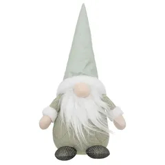 Atmosphera Green Gnome with White Beard Decorative Plush (36 cm)