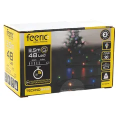 Atmosphera Battery-Operated 48 LED Outdoor String Light (3.5 m, Multicolor)