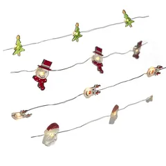 Atmosphera Battery-Operated 20 LED String Light (1.9 m, Multicolor, Assorted Designs)