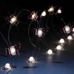 Atmosphera Battery-Operated 20 LED String Light (1.9 m, Multicolor, Assorted Designs)