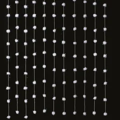 Atmosphera Polyester Cotton Balls Curtain Wall Decor (200 cm, Assorted Colors)