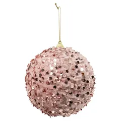 زينة كرة ترتر بوليسترين أتموسفيرا (زهري، 12 سم)