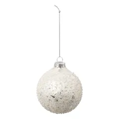 Atmosphera Glass Bauble (8 cm)