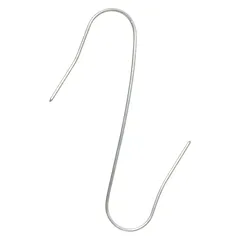 Atmosphera Iron Christmas Decor Hook Set (Silver, 100. Pc.)