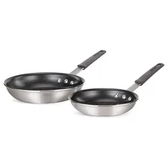 Tramontina PROLine Heavy Gauge Aluminum PFOA-Free Reinforced Nonstick Fry Pan Set (Assorted Colors, 2 Pc.)