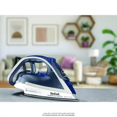 Tefal Ultraglide Plus Anti-Calc Durilium Airglide Soleplate Steam Iron, FV5820G0 (2800 W)