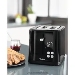 Tefal Smart'N Light 2-Slice Digital Toaster, TT640840 (850 W)