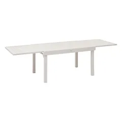 Hesperide Piazza Extendable Aluminum Dining Table (135 x 90 x 75.5 cm, Clay)