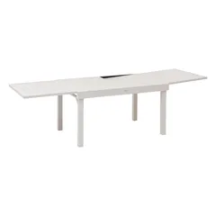 Hesperide Piazza Extendable Aluminum Dining Table (135 x 90 x 75.5 cm, Clay)