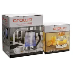 Crownline Glass Kettle & Juicer Bundle