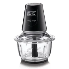 Black+Decker Multifunction Glass Chopper, GC430-B5 (1.2 L,  400 W)