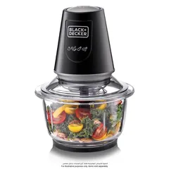 Black+Decker Multifunction Glass Chopper, GC430-B5 (1.2 L,  400 W)