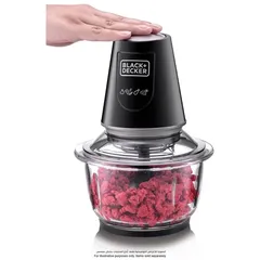 Black+Decker Multifunction Glass Chopper, GC430-B5 (1.2 L,  400 W)