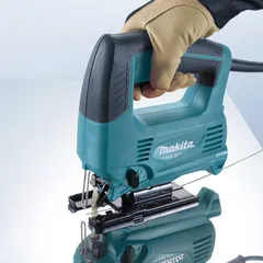 Makita Corded Top Handle Jigsaw, M4301B (450 W) + Blade Set (5 Pc.)