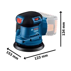 Bosch Cordless Random Orbit Sander, GEX 185-LI  (18 V)