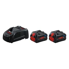 Bosch 18 V 5.5 Ah Procore Battery Set with Charger (3 Pc.)