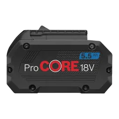 Bosch 18 V 5.5 Ah Procore Battery Set with Charger (3 Pc.)