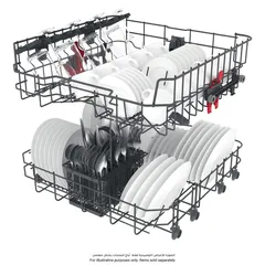 غسالة صحون وأطباق منفصلة ويرلبول WFE2B19XUKN (13 إعداد مكان)