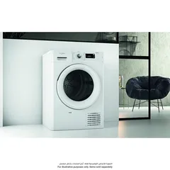 Whirlpool 8 Kg Freestanding Condenser Dryer, FFTCM118BGCC