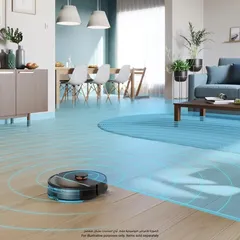 Philips HomeRun 3000 Series Aqua Robot Mop & Vacuum Cleaner, XU3100/01 (14.76 V)