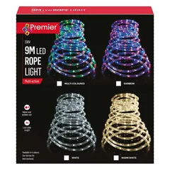 Premier Multi Action LED Rope Light (9 m, Multicolour)