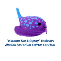 Zhu Zhu Aquarium Starter Toy Set W/Fish