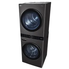 غسالة ومجفف WashTower™‎ بباب أمامي W1S1CVK2EHM إل جي (19 كجم غسيل، 16 كجم تجفيف)