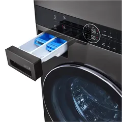 غسالة ومجفف WashTower™‎ بباب أمامي W1S1CVK2EHM إل جي (19 كجم غسيل، 16 كجم تجفيف)