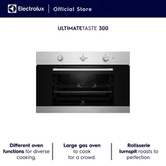 فرن غاز مفرد مدمج إلكترولوكس ألتميت تيست 300 EOG9102CAX (88 لتر، 2100 واط)