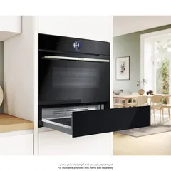 Bosch Serie 8 Built-In Electric Warming Drawer, BIC7101B1B (14 x 59.4 x 51.8 cm)