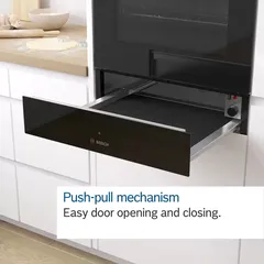 Bosch Serie 8 Built-In Electric Warming Drawer, BIC7101B1B (14 x 59.4 x 51.8 cm)