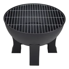 Metal Sphere Fire Pit (51 x 51 x 36 cm)