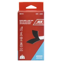 ACE Black Hook & Loop Tape (150 x 5.5 cm)